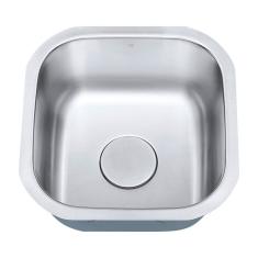 Cuba de Embutir Inox 1mm Escovado C115 40,6,5x40,6x20,3 cm