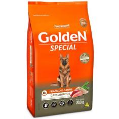 Ração Golden Special Para Cães Adultos Sabor Frango e Carne 20 kg - PR