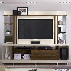 Home Theater Frizz Gold Madetec Off White/savana