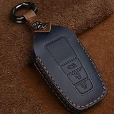 Capa para porta-chaves do carro, capa de couro inteligente, adequado para Toyota Prius CHR C-HR Camry 2017 2018 2019, porta-chaves do carro ABS inteligente para porta-chaves