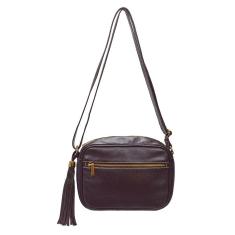 Bolsa Pequena Transversal Feminina Leve Barata em Couro