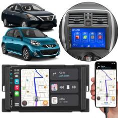 Multimídia 7 Polegadas March Versa 2014-2020 Android-Auto MP5 Bluetoot
