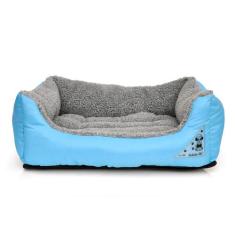 Cama Dupla Face para Cachorro e Gato Pet - Bichinho Chic, Azul, P