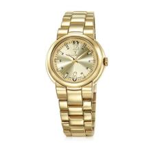 Relógio De Pulso Jean Vernier Aço  Dourado Jv04209