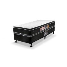 Cama Box Solteiro Castor Black e White Air Double Face D33 88x188x54 +