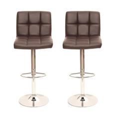 Kit 2 Banquetas Alta Para Bar Balcão Bancada Bistro Cozinha Americana 