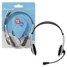 Headset Multimídia Fortrek HBL101 Preto Com Fio 3023