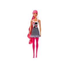 Boneca Barbie Fashionistas - Color Reveal Monocromática Mattel