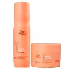 Kit Shampoo e Máscara Wella Invigo Nutri Enrich
