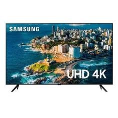 Smart TV Samsung 70 Polegadas, Crystal 4k UHD, 3 HDMI, 1 USB e Wi-Fi, Gaming Hub, Visual Livre De Cabos, Alexa Built In, Controle Único - 70cu7700