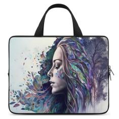 Bolsa para laptop compatível com MacBook Pro M3/M2/M1, MacBook Pro, MacBook Air, iPad Pro, Surface Pro 9/8, 17 polegadas, bolsa de borracha de cloropreno