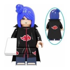 Boneco Blocos De Montar Konan Akatsuki Personagem Naruto