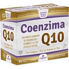Coenzima Q10 + Colágeno Hidrolisado (60 Cápsulas) - La San-Day, 60 Cáp