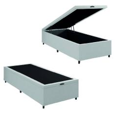 Cama Box com Baú 0,79m com 41cm de Altura Prince Branco