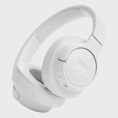 Fone de Ouvido jbl Tune 720BT Bluetooth 5.3 Headphone Conexões Multipontos Até 76 Horas de Bateria - Branco