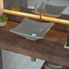 Kit Cuba L30 Torneira Link 1062 Metal Válvula Click 1 Polegada G Sifão Pvc Flexível Compace