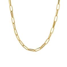 Cordão Corrente Cartier 4Mm 70Cm Banhado A Ouro 18K - Belo Presente