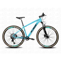 Bicicleta Aro 29 KSW Shimano Deore 1x12v Freio a Disco Suspensão-Unissex