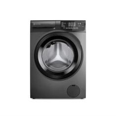 Máquina de Lavar Frontal Electrolux 12kg Cinza Ônix Inverter com Água Quente e Lavagem Inteligente (LFC12)