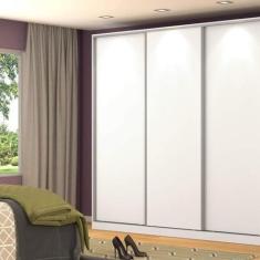 Guarda-roupa 3 Portas de Correr 3 Gavetas Altis - Emovell