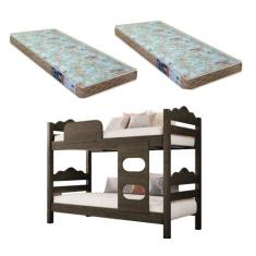 Beliche Kenia Vira 2 Camas Solteiro Super Resistente - Carmolar - Camo