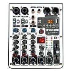 Mesa de Som Waldman 4 Canais British B4 Interface Console