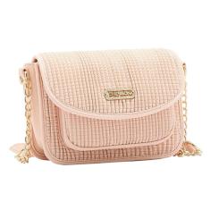 Bolsa Feminina Textura Soft Elegante Moderna Chenson