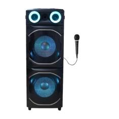 Caixa de Som Amplificada Philco PCX26000 Flash Lights 2600W-1 Mic