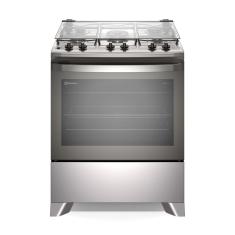 Fogão Electrolux 5 Bocas Efficient Com Perfectcook Cinza (fe5ic) Bivolt