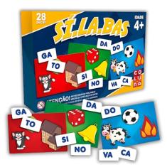 Jogo Aprendendo Silabas Ensina Brincando Coluna Pais E Filho