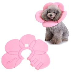 Coleira Cat Elizabeth, Coleira de Cone de Esponja Macia AjustáVel Anti Lamber para Recuperação de Cone para Gatos ApóS a Operação (L)