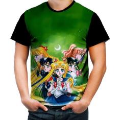 Camisa Camiseta Sailor Moon Guerreiras Pretty Guardian 5