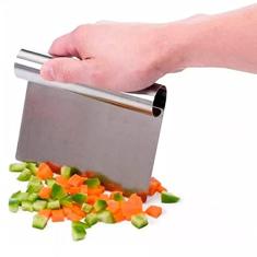 Inox Espatula Cortador Raspador Massa Legumes Chocolates