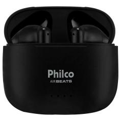 Fone de Ouvido Philco PFI200P Air Beats Bluetooth V5.3 IPX4 - Preto