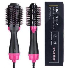 Escova Secadora Modeladora Ondulador 3 Em 1 - Hair Straightener