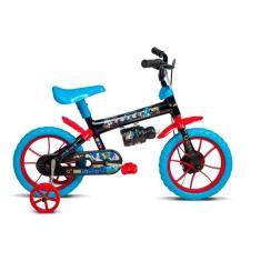 Bicicleta Infantil Sonic Aro 12 Preto E Azul Verden