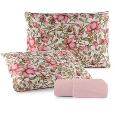 Lençol de Malha 100% Algodão Queen e Fronha c/Zíper Cama Box - Mava En