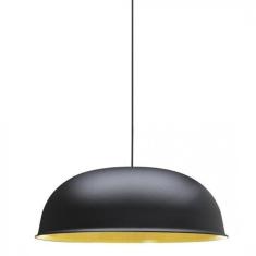 Pendente De Aluminio E27 Black Festival Taschibra Preto Fosco