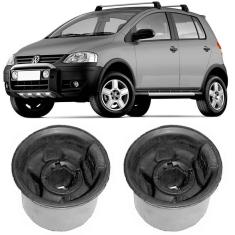 Par Bucha Bandeja Volkswagen Crossfox 2005 a 2014 Dianteira Axios