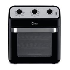 Fritadeira Elétrica Air Fryer Midea Ovenfryer 12L Preto 127V, Preto, 1