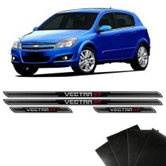 Kit Soleira Diamante Vectra Gt 2008/11 Com Protetor De Porta - SPORTIN