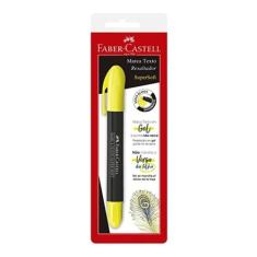 Marca Texto SuperSoft Gel Amarelo - Faber-Castell