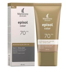 Episol Color Mantecorp Skincare - Protetor Solar com Cor FPS70, 1