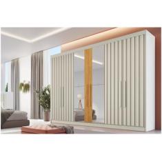 Guarda Roupa Casal Potente c/6 Gavetas e 6 Portas c/ 4 Ripadas c/2 Esp