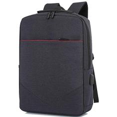 Mochila para laptop Mochila de carregamento USB Bolsa para computador, mochila pode ser configurada com bolsa, fivela de ajuste de alça de ombro, design de comprimento ajustável