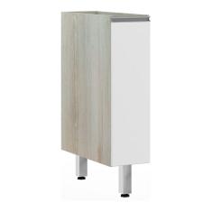 Balcão de Cozinha sem Tampo 20cm 1 Porta Lis Luciane Móveis