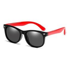 Óculos Infantil De Sol Polarizado Uv400 Flexível - Kalfen, Sol, Preto,