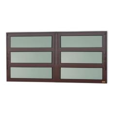 Janela de Alumínio Basculante 2 Seções 60x240cm Vidro Mini Boreal Elit