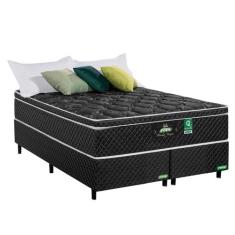 Cama Box Casal 158x198x71cm Pérola Negra Gazin Megasul - GAZIN COLCHÕE