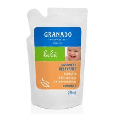 Refil Sabonete Líquido Granado Bebê Camomila 250ML, 1, 250ml